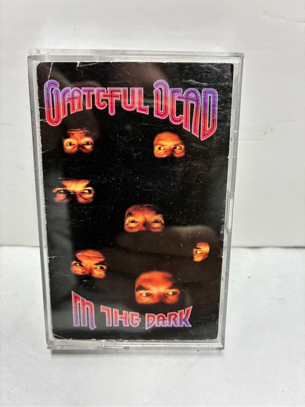 Vintage audio cassette of the album In the Dark Grateful Dead
